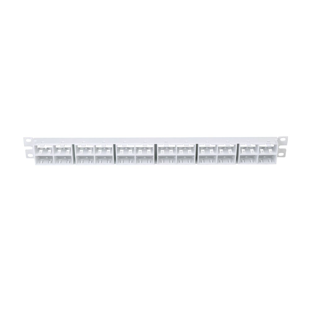 PANDUIT CPP48HDWWH - Panel de Parcheo Modular / 48 Puertos / 1 UR / 19in / Sin Blindaje / Plano / Alta Densidad | SIERRA STORE