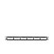 Panel de Parcheo Modular Mini-Com (Sin Conectores), Plano, Sin Blindaje, Con Etiqueta y Cubierta, de 24 Puertos, 1UR PANDU...