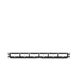 Panel de Parcheo Modular Mini-Com (Sin Conectores), Plano, Sin Blindaje, Con Etiqueta y Cubierta, de 24 Puertos, 1UR PANDU...