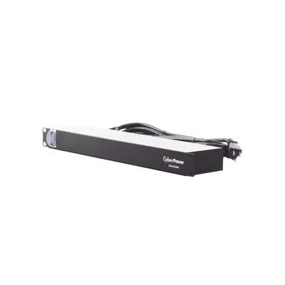 PDU Básico Para Distribución de Energía, Con 10 Tomas NEMA 5-15R Traseras, 1UR, 15 Amp, 120 Vca CYBERPOWER - Vista 7