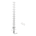 Antena Yagi para 806-960 MHz (Celular 850), 15 dBi. EPCOM - Vista 2