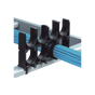 PANDUIT CRS1-125-X - Espaciador de Cables de Nylon 6.6, Con 1 Espacio de 1.25...