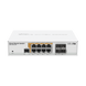 Cloud Router Switch Administrable L3, 8 puertos 10/100/1000 Mbps c/PoE Pasivo ó 802.3af/at, 4 Puertos SFP - MIKROTIK