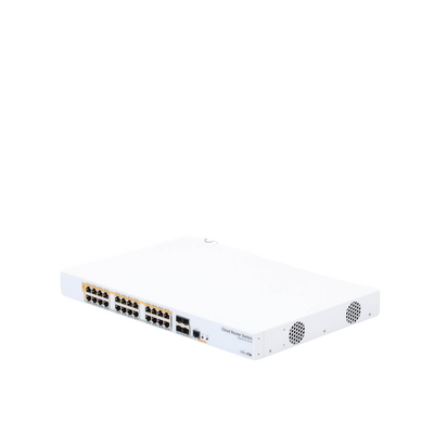 CRS328-24P-4S+RM - 24 port Gigabit Ethernet router/switch with four 10Gbps SFP+ MIKROTIK - Vista 3