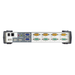 Conmutador KVMP / Dual VGA / 2048x1536 / 4 Puertos USB / Audio Estéreo / Micrófono | SIERRA STORE