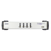 Conmutador KVMP / Dual VGA / 2048x1536 / 4 Puertos USB / Audio Estéreo / Micrófono | SIERRA STORE