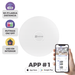 Hub Wi-Fi Para Sensores de Alarma / Soporta Hasta 32 Dispositivos / Configuración Mediante App EZVIZ / Protocolo Zigbee Pa...