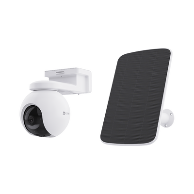 Kit de Cámara de Batería Recargable 10400mAh y Panel Solar / Wi-Fi  / Incluye 1 pieza de CS-CB8 y 1 Pieza de Panel Solar | SI