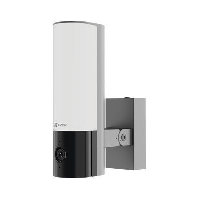 Cámara IP 4 Megapíxel / Wi-Fi / Lampara Integrada / Audio de dos vías / Imágen Nocturna a Color / Detección Humana / Audio...