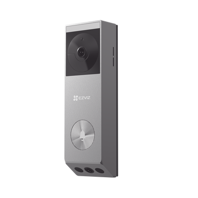 Doorbell de Batería Recargable con Transformador de 5Vcc o Panel Solar (Incluye Panel) / 3 megapíxel / Doble Lente / Prote...