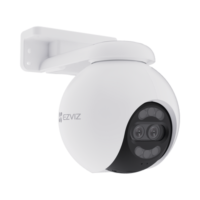 Cámara PT / Wi-Fi / Lente Dual / Panorámica 360° / Resolución 4K / Visión Nocturna ColorFULL  / IA Detección de Humanos y ...