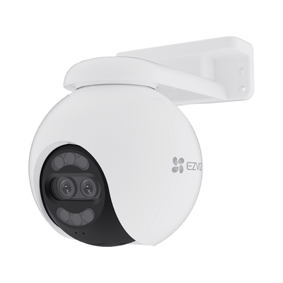 Cámara PT / Wi-Fi / Lente Dual / Panorámica 360° / Resolución 4K / Visión Nocturna ColorFULL  / IA Detección de Humanos y ...