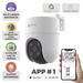 Camara PT WiFi / 2 Megapixel /  Cobertura 360° / Detección humana / Seguimiento Inteligente / Sirena / Luz Parpadeante / Colores en | SIERRA STORE