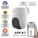 Camara PT WiFi / 2 Megapixel /  Cobertura 360° / Detección humana / Seguimiento Inteligente / Sirena / Luz Parpadeante / Colores en | SIERRA STORE