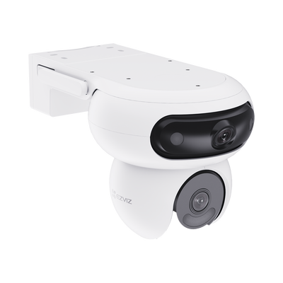 Cámara Doble Lente PT / Rotación en Ambos Lentes / Wi-Fi / 4MP+ y 4MP (Resolución 8 Megapixel ) / Auto Seguimiento Intelig...