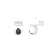 Camara PT / Wi-Fi / Con Bateria Recargable (Sin Cables) / 2K Plus (4 Megapixel)  / Compatible con Panel Solar CS-CMT-SOLAR...