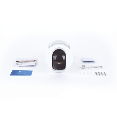 Camara PT / Wi-Fi / Con Bateria Recargable (Sin Cables) / 2K Plus (4 Megapixel)  / Compatible con Panel Solar CS-CMT-SOLAR...