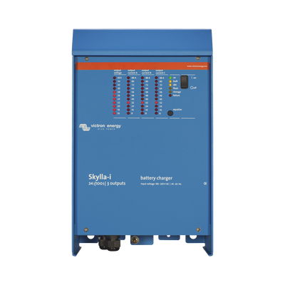 Skylla-i 24/100 / Cargador de Baterías para Ambientes Marinos 24 V, 100 A / Bancos de 500 a 1000 Ah | SIERRA STORE - VICTRON 