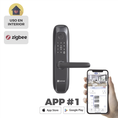 Cerradura Inteligente / Protocolo Zigbee  / Códigos Temporales Para Visitantes / Lectura de Huella / Lectura de Tag / Cont...