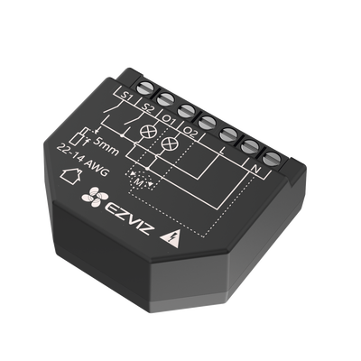 Relevador Wi-Fi  Inteligente / 2 Salidas Para 2 Apagadores / Ideal Para Control de Iluminación / Control Remoto / Horarios...