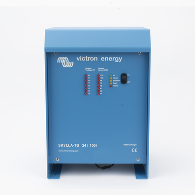 Skylla-TG 24/100 / Cargador de Baterías para Ambientes Marinos 24 V, 100 A / Bancos de 500 a 1000 Ah | SIERRA STORE VICTRON E