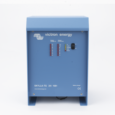 Skylla-TG 24/80 / Cargador de Baterías para Ambientes Marinos 24 V, 80 A / Bancos de 400 a 800 Ah | SIERRA STORE VICTRON ENER
