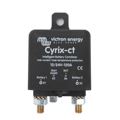Cyrix-CT 12/24 V 120 A / Combinador Inteligente de Baterías en Vehículos y Embarcaciones | SIERRA STORE VICTRON ENERGY - Vist
