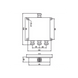 Divisor de potencia Wilkinson / 3 vías / 694-2700 MHz / 50W / PIM -154 dBc / Conectores 4.3-10 | SIERRA STORE