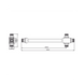 Divisor reactivo de 3 vías / 575-2700 MHz / 300W / PIM -161 dBc / 4.3-10 IP68 / 1.5 pies | SIERRA STORE