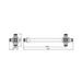 Divisor de Potencia Reactivo / 4 Vías / 575-2700 MHz / 300W / PIM -161 dBc / Conectores 4.3-10 / IP68 / 1.89 pies | SIERRA STORE