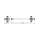 Divisor de Potencia Reactivo / 4 Vías / 575-2700 MHz / 300W / PIM -161 dBc / Conectores 4.3-10 / IP68 / 1.89 pies | SIERRA STORE