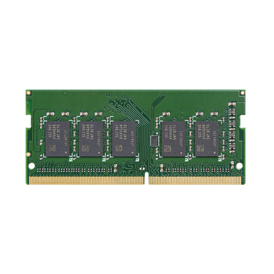 Módulo de Memoria DDR4 ECC Unbuffered SODIMM | 4GB | Compatible con Modelos RS1221RP+, RS1221+, DS1821+, DS1621+ - SYNOLOGY