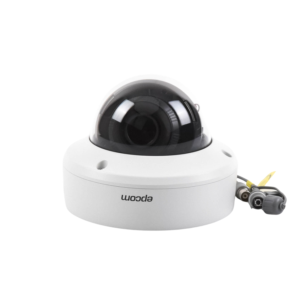 Domo TURBOHD 5 Megapixel / Lente Mot. 2.7 - 13.5 mm / 40 mts IR EXIR / TVI-AHD-CVI-CVBS / IK10 / IP67 / dWDR / 12 Vcc / 24 VCA | SIERRA STORE