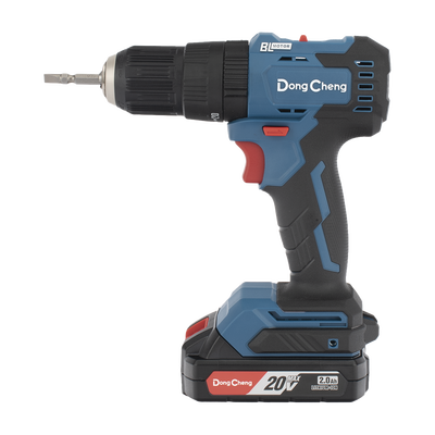 Rotomartillo / Taladro Inalámbrico de 20V sin Carbones, Broquero de 1/2", incluye 2 Baterías de 2.0 Ah, Cargador y Maletín...