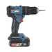 Rotomartillo / Taladro Inalámbrico de 20V sin Carbones, Broquero de 1/2", incluye 2 Baterías de 2.0 Ah, Cargador y Maletín...