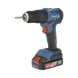 Rotomartillo / Taladro Inalámbrico de 20V sin Carbones, Broquero de 1/2", incluye 2 Baterías de 2.0 Ah, Cargador y Maletín...