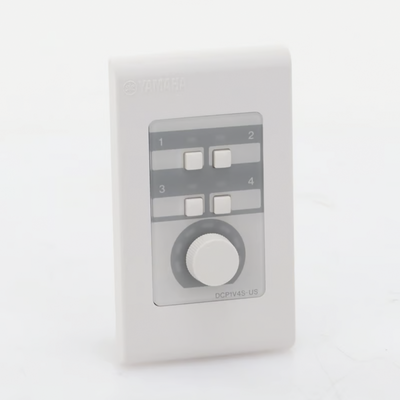 Panel de Control Digital | 1 Volumen | 4 Switches Configurables | Compatible con Procesadores Serie MA, PA, y MTX YAMAHA -...