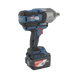 Llave de Impacto Inalámbrica de 20V, Entrada de 3/4 in, Incluye 2 Baterías de 6Ah, Cargador y Estuche DONGCHENG - Vista 4