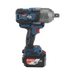 Llave de Impacto Inalámbrica de 20V, Entrada de 3/4 in, Incluye 2 Baterías de 6Ah, Cargador y Estuche DONGCHENG - Vista 5