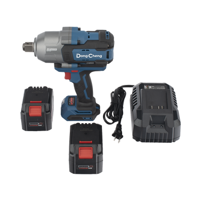 Llave de Impacto Inalámbrica de 20V, Entrada de 3/4 in, Incluye 2 Baterías de 6Ah, Cargador y Estuche DONGCHENG - Vista 6