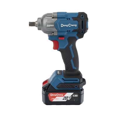 Llave de Impacto Inalámbrica de 20 V, incluye 2 Baterías de 4.0 AH, Cargador y Estuche plástico. DONGCHENG - Vista 2