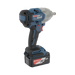 Llave de Impacto Inalámbrica de 20 V, incluye 2 Baterías de 5.0 AH, Cargador y Estuche plástico. DONGCHENG - Vista 4