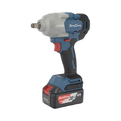 Llave de Impacto Inalámbrica de 20 V, incluye 2 Baterías de 5.0 AH, Cargador y Estuche plástico. - DONGCHENG