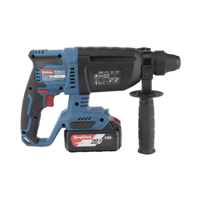 Martillo perforador inalámbrico SDS-PLUS, Incluye 2 Baterías 20V, 4.0 Ah, Cargador y Estuche DONGCHENG - Vista 4
