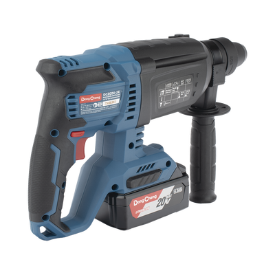 Martillo perforador inalámbrico SDS-PLUS, Incluye 2 Baterías 20V, 4.0 Ah, Cargador y Estuche DONGCHENG - Vista 5