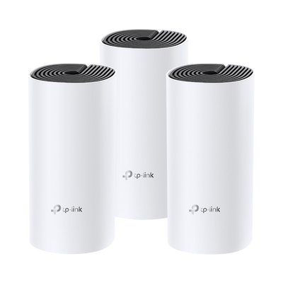 KIT 3 Routers Inalámbricos MESH Interior para Hogar / Doble Banda Wi-Fi 5 AC1200 Mbps / 2 Puerto Gigabit WAN/LAN / 2 Anten...