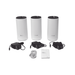 KIT 3 Routers Inalámbricos MESH Interior para Hogar / Doble Banda Wi-Fi 5 AC1200 Mbps / 2 Puerto Gigabit WAN/LAN / 2 Anten...