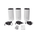 KIT 3 Routers Inalámbricos MESH Interior para Hogar / Doble Banda Wi-Fi 5 AC1200 Mbps / 2 Puerto Gigabit WAN/LAN / 2 Anten...