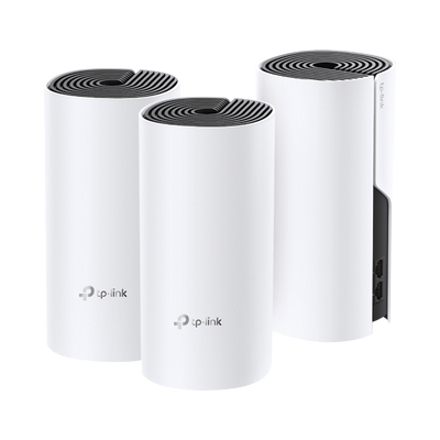 KIT 3 Routers Inalámbricos MESH Interior para Hogar / Doble Banda Wi-Fi 5 AC1200 Mbps / 2 Puerto Gigabit WAN/LAN / 2 Anten...