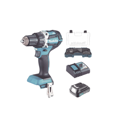 Rotomartillo/Taladro Inalámbrico (1/2") de 1,900 RPM, 18Vcc, Incluye 1 Batería BL1815N de 1.5Ah, 1 Cargador Modelo  DC18SD...